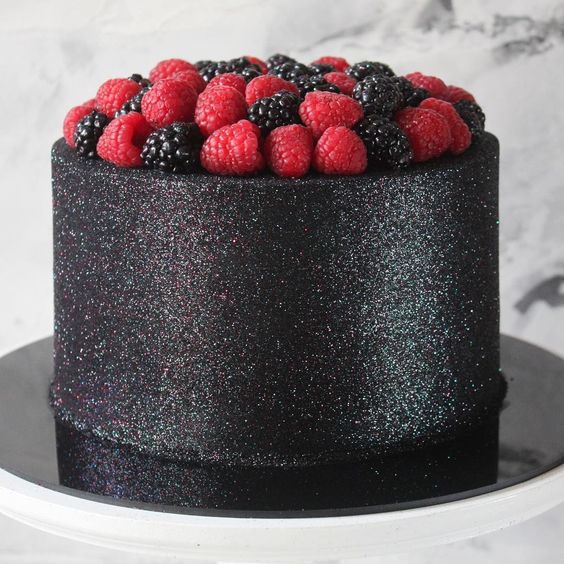 Glow Cake ou Glitter Cake