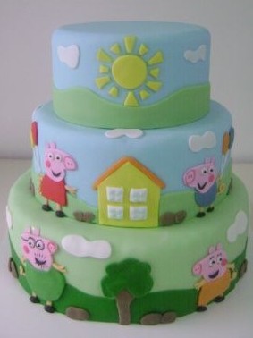 Bolo Peppa Pig